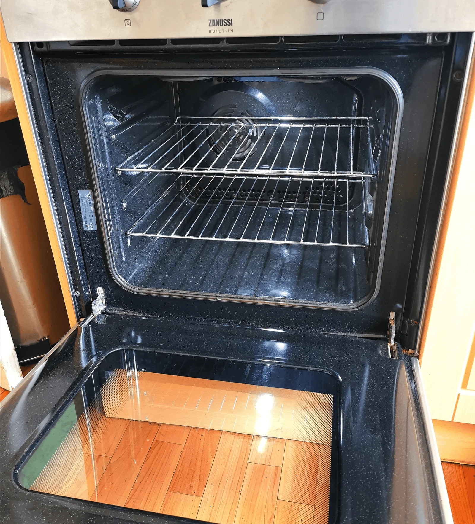 After: Oven restoration example 1